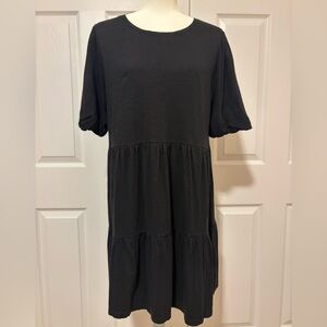 Sanctuary “Only Way” Classic Black Knit Dress